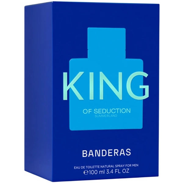 Perfume Masculino Antonio Banderas King Of Seduction Summerland EDT 100 ml