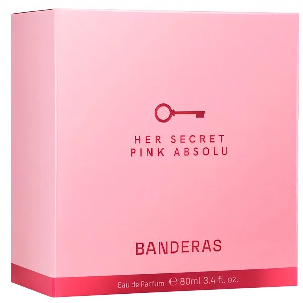 Perfume Feminino Antonio Banderas Her Secret Pink Absolu EDP 80 ml