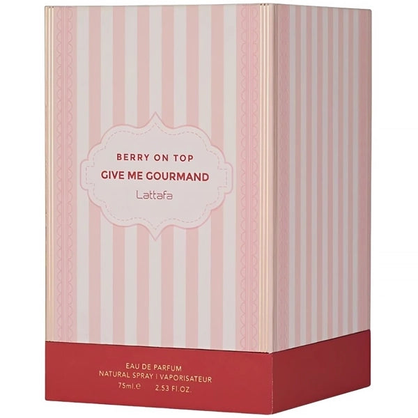 Perfume Feminino Lattafa Give Me Gourmand Berry On Top EDP 75 ml