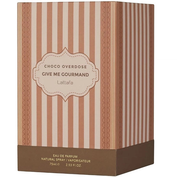 Perfume Feminino Lattafa Give Me Gourmand Choco Overdose EDP 75 ml