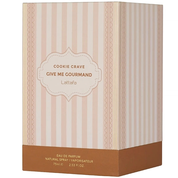 Perfume Feminino Lattafa Give Me Gourmand Cookie Crave EDP 75 ml