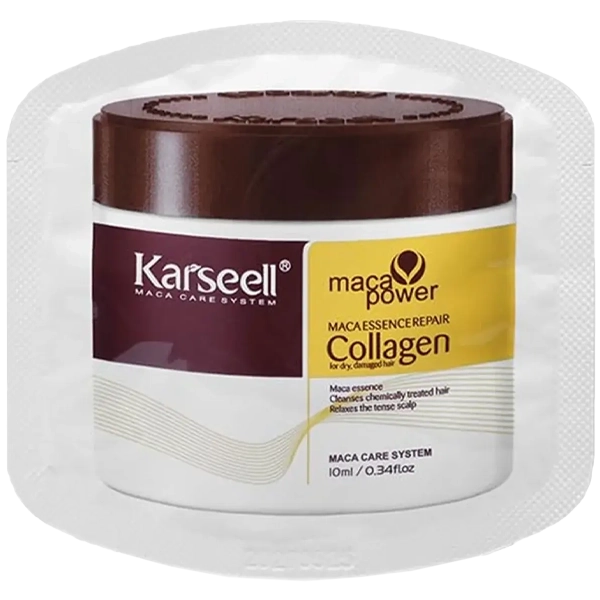 Máscara Capilar Karseell Maca Power Essence Repair Sachet  - 24 Unidades