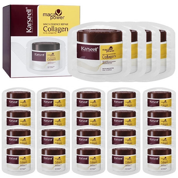 Máscara Capilar Karseell Maca Power Essence Repair Sachet  - 24 Unidades