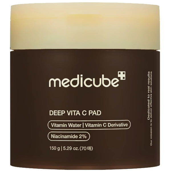 Almofadas Tônicas Medicube Deep Vita C Pad de 70 Unidades