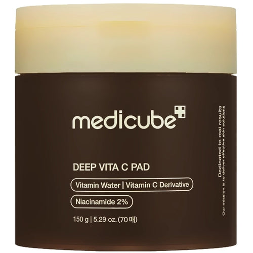 Almofadas Tônicas Medicube Deep Vita C Pad de 70 Unidades