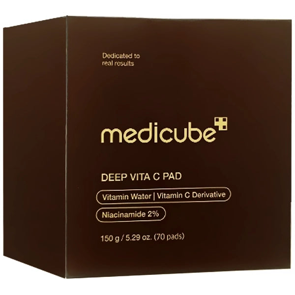 Almofadas Tônicas Medicube Deep Vita C Pad de 70 Unidades