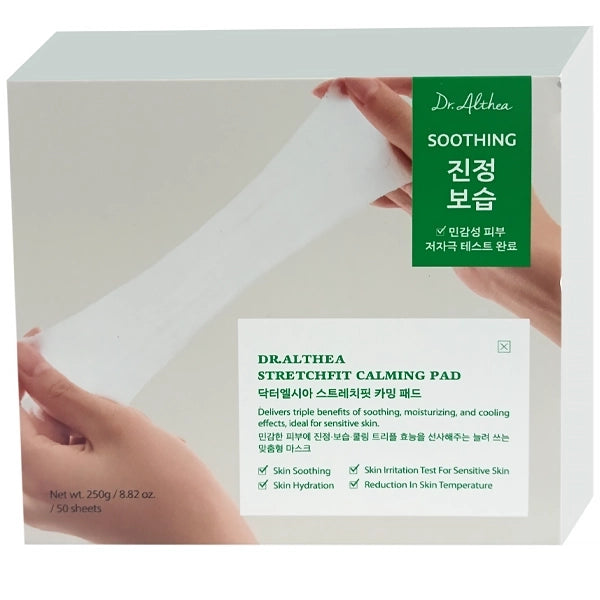 Tônico Facial Dr. Althea Stretchfit Calming Pad de 50 Unidades