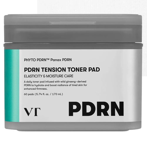 Almofadas Tônicas  VT Cosmetics PDRN Tension Toner Pad de 60 Unidades