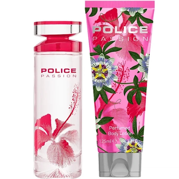 Kit Perfume Feminino POLICE Passion EDT 100ml + Loção Corporal 125ml