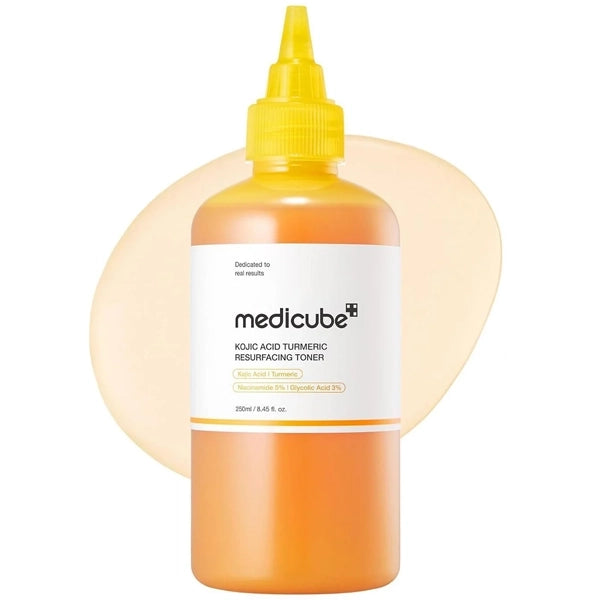 Tônico Facial Medicube Kojic Acid Turmeric Resurfacing Toner de 250 ml
