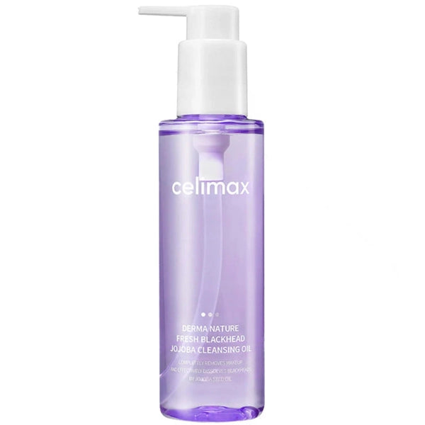 Óleo de Limpeza Facial Celimax Fresh Blackhead Jojoba Cleansing de 150 ml (Frasco Danificado)