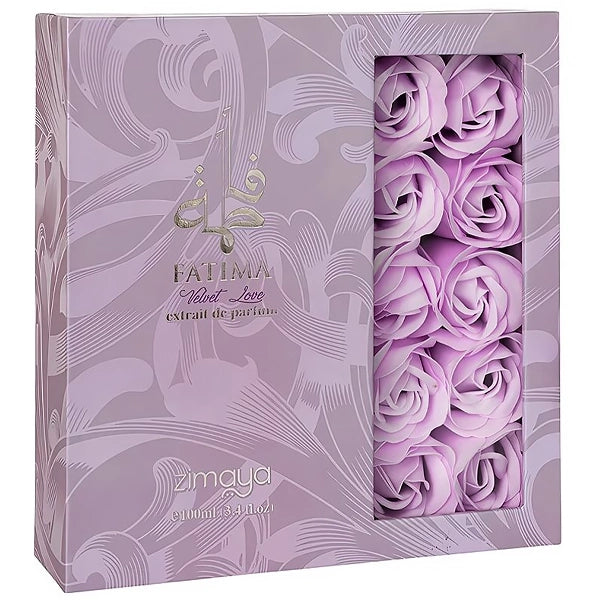 Perfume Feminino Zimaya Fatima Velvet Love Extrait de Parfum 100ml