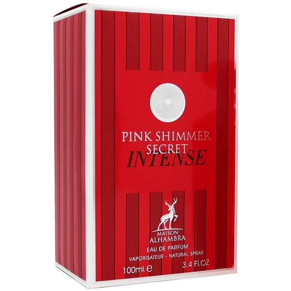 Perfume Feminino Maison Alhambra Pink Shimmer Secret Intense EDP 100ml