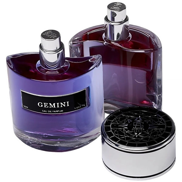 Perfume Masculino Aurora Scents Gemini EDP 50 ml + Perfume Gemini Noir 50 ml