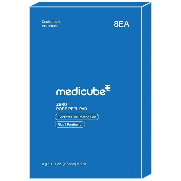 Esfoliante Facial Medicube Zero Pore Peel Pad - 8 Unidades