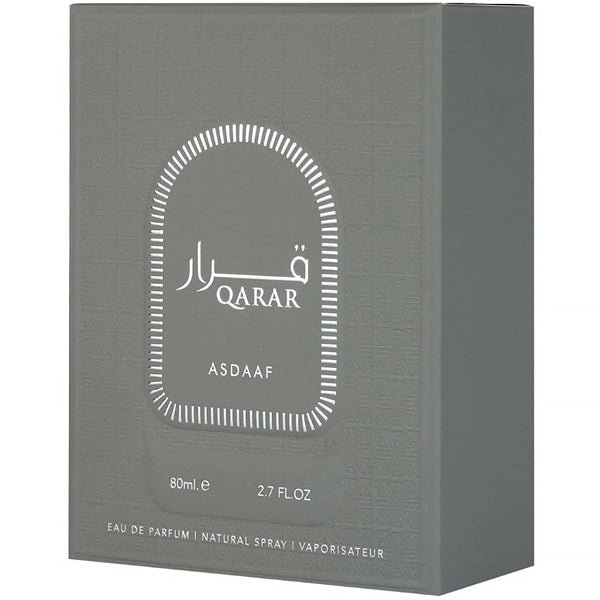 Perfume Unissex Lattafa Asdaaf Qarar EDP 80ml