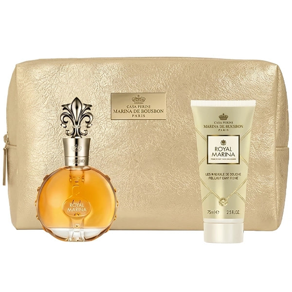 Kit Perfume Feminino Marina de Bourbon Royal Marina Diamond EDP 100ml +  Loção Corporal + Nécessaire