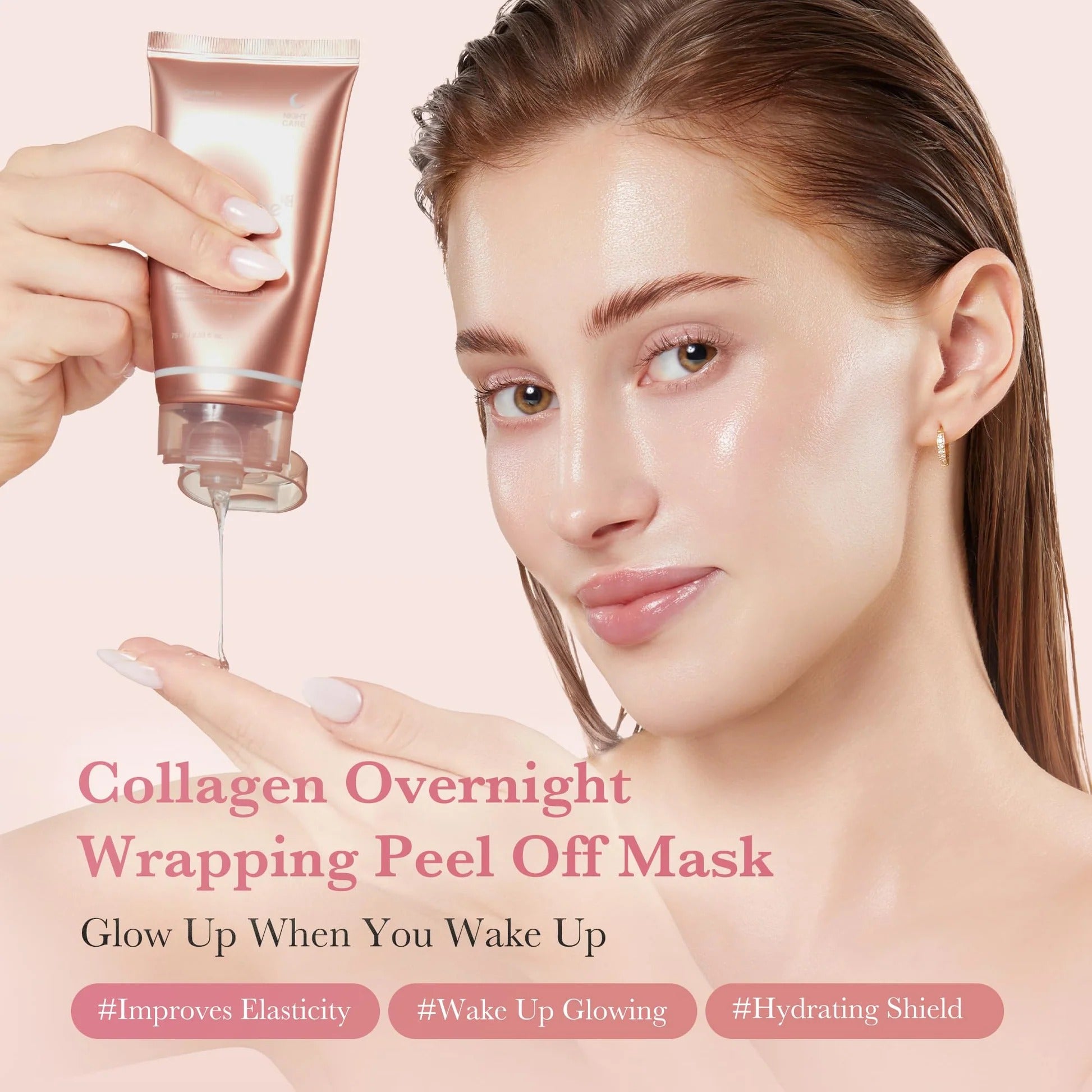 MEDICUBE Máscara Facial Noturna Firmadora de Colágeno 75ml