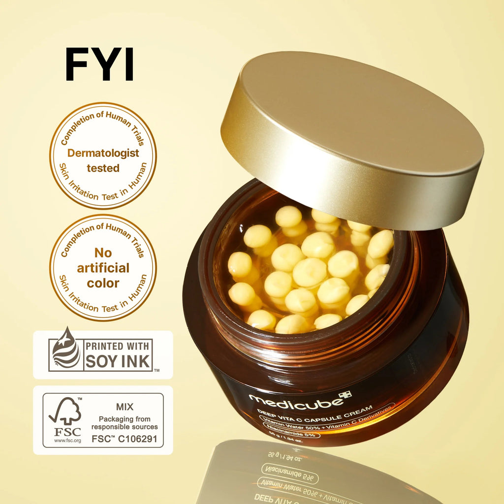 MEDICUBE Creme Deep Vita C em Cápsulas 55g