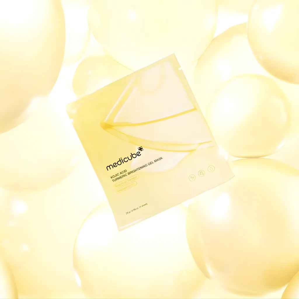 MEDICUBE Máscara Gel Iluminadora Ácido Kójico e Cúrcuma 28g – Unidade