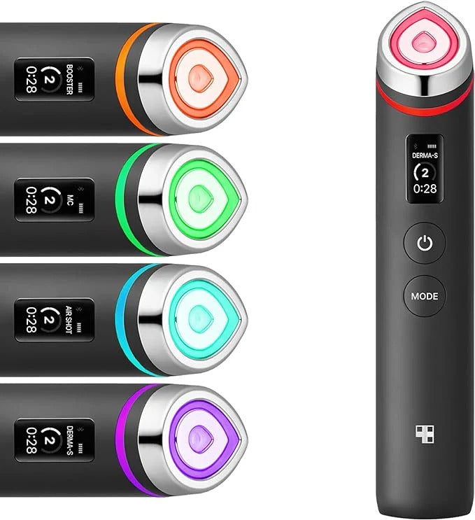 MEDICUBE AGE-R Booster Pro Black – Rejuvenescedor Facial RF + EMS