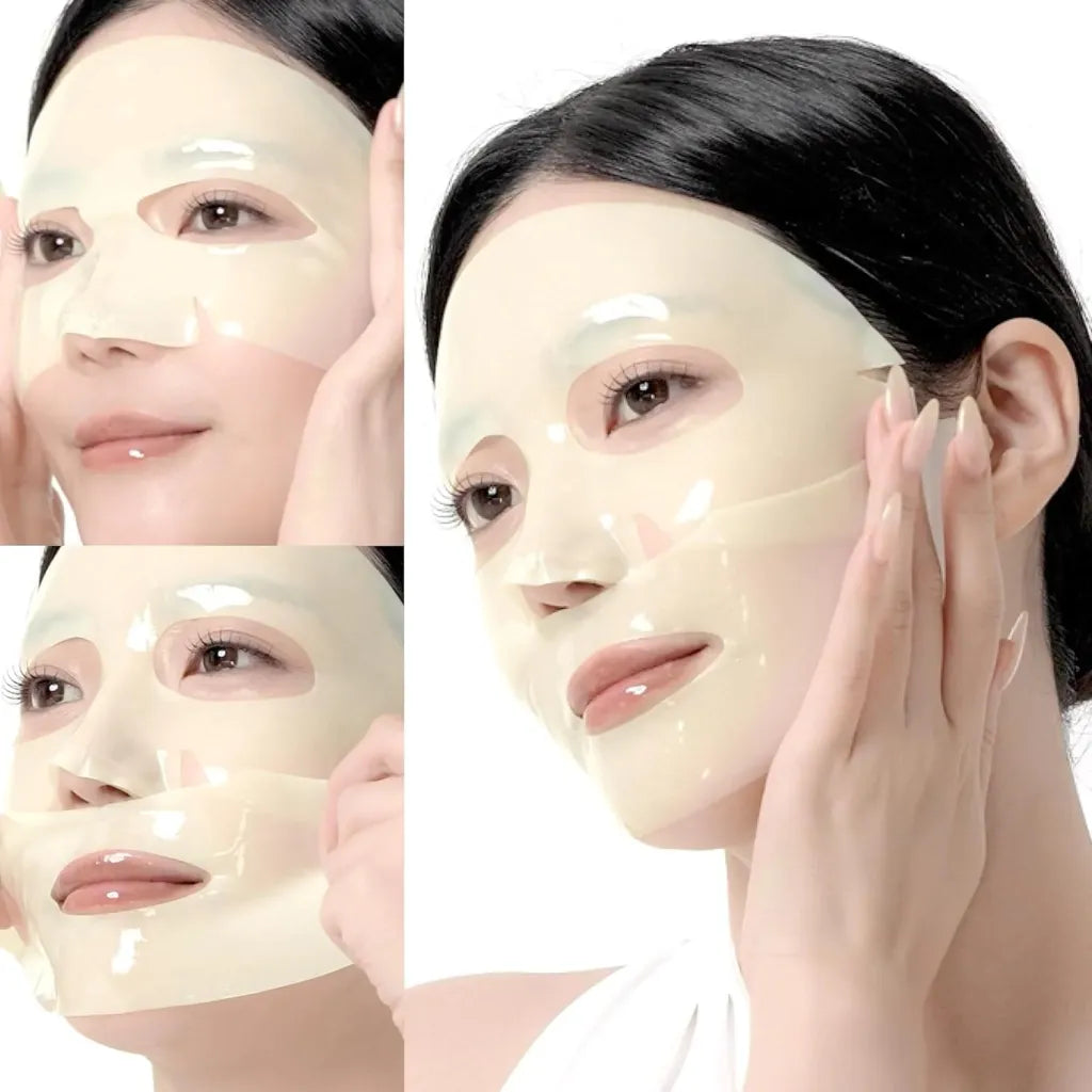 MEDICUBE Máscara Gel Iluminadora Ácido Kójico e Cúrcuma – Caixa 4 un.