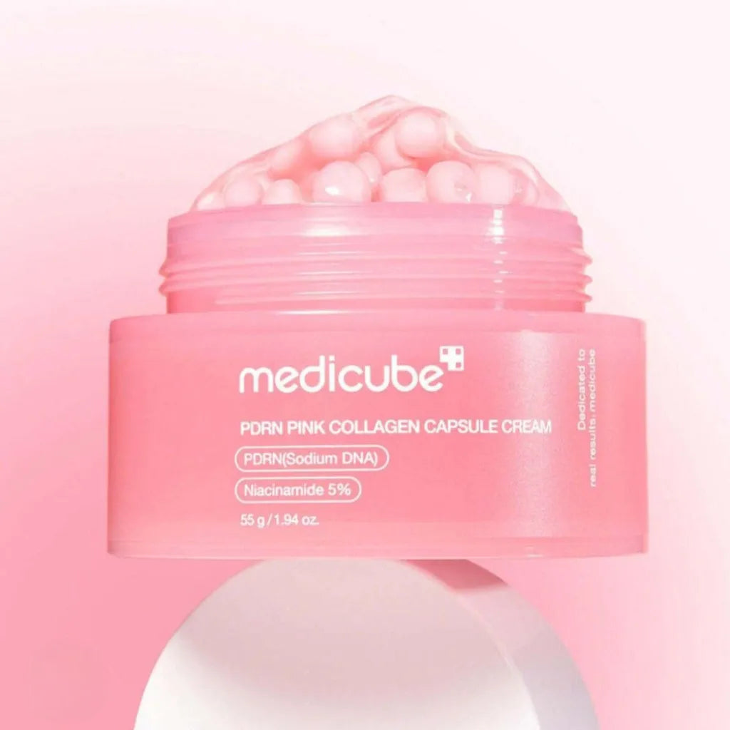 MEDICUBE Creme Pink PDRN em Cápsulas de Colágeno 55g