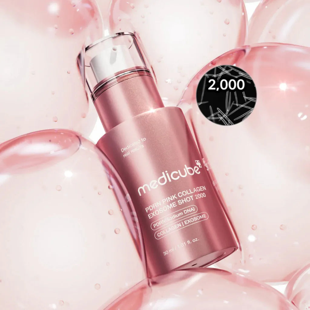 MEDICUBE Sérum Pink PDRN + Exossomas Shot 2000 30ml
