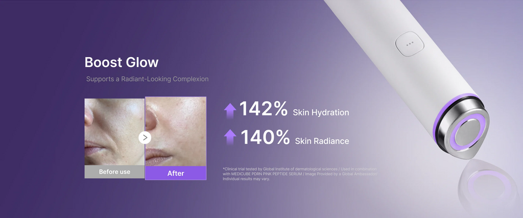 MEDICUBE AGE-R Booster Pro Mini Plus – Rejuvenescedor Facial Compacto RF + EMS